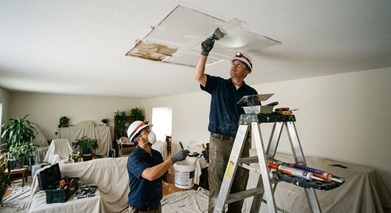Bedroom Ceiling Repair in Alpharetta, GA