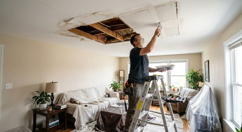 Bedroom Wall Repair in Conroe, TX