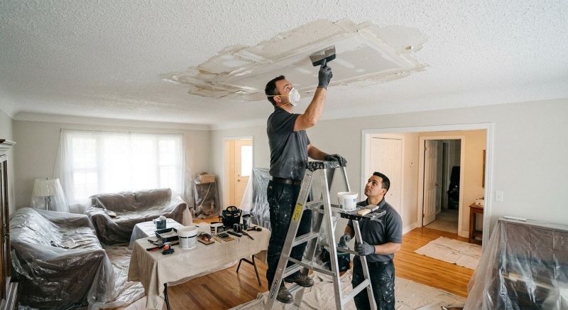 Ceiling Crack Repair in Kansas City, KS