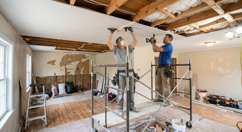 Ceiling Drywall Installation in Denver, CO