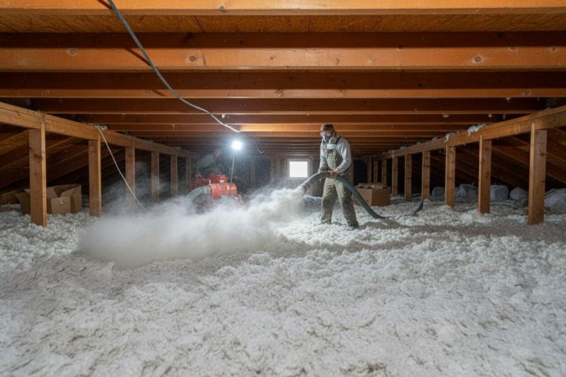 Cellulose Insulation Blowing in Austin, TX