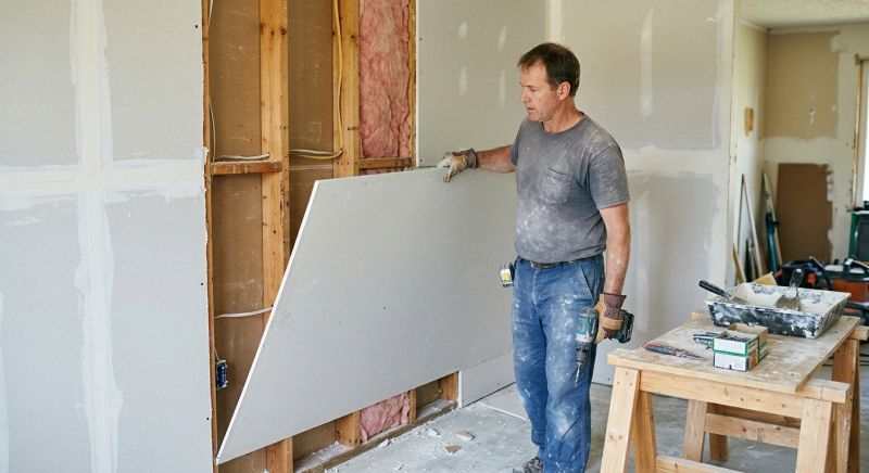Gypsum Board Repair in Kansas City, KS
