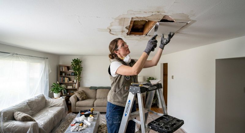 Kitchen Ceiling Repair in Alpharetta, GA