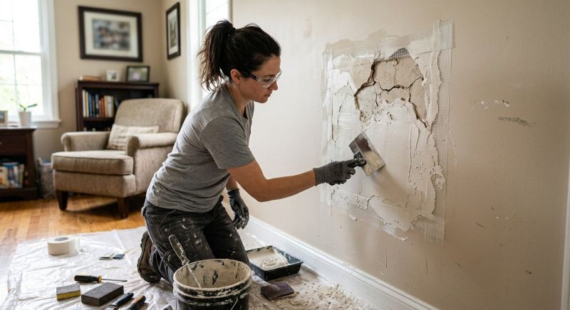 Plasterboard Repair in Wilmington, NC