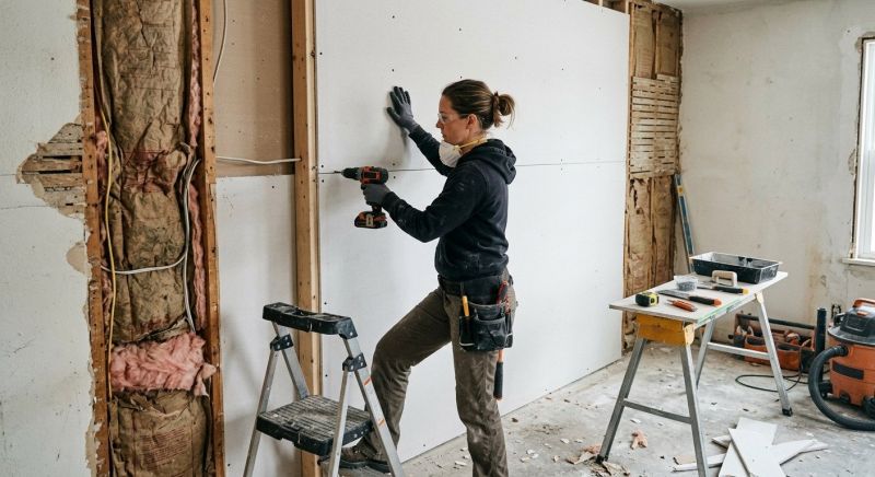 Wallboard Repair in Conroe, TX
